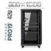 Armario Rack 42U 600x1000 | Phasak Pro PHO-6142 19 In